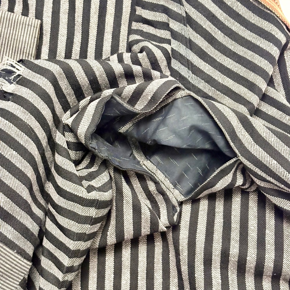 RARE Sandra Betzina Kimono Haori Jacket Black White Artisan Avant-Garde OOAK - Picture 12 of 14